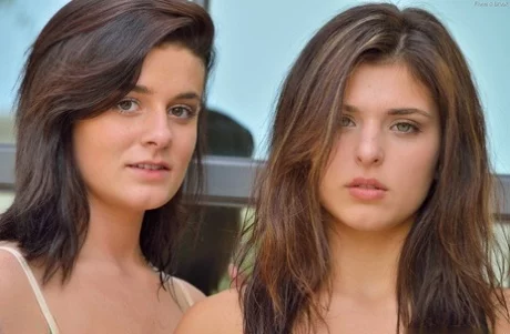 Leah Gotti, Fiona - Две похотливые лесбиянки наслаждаются поцелуями и раздвигают свои мокрые киски